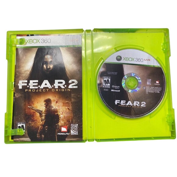 F.E.A.R. 2: Project Origin Xbox 360 Game Complete With Case & Manual - Picture 3 of 4